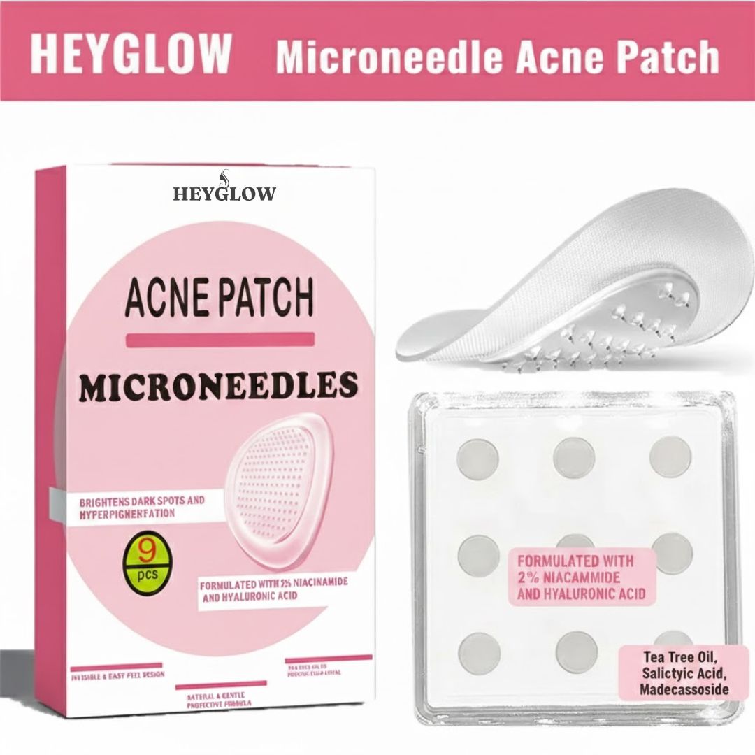 HeyGlow Hyaluronic Acid Microneedle Acne Patch